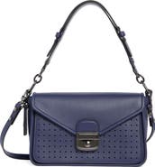 Longchamp Mademoiselle Medium Leather Satchel
