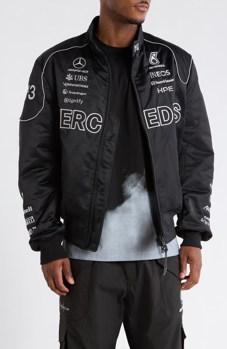 Y-3 x Mercedes-AMG Petronas F1 Bomber Jacket, Main, color, 