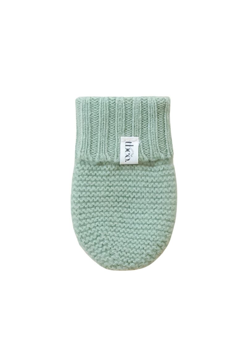 Merino Wool Baby Mittens, Main, color, Pistachio