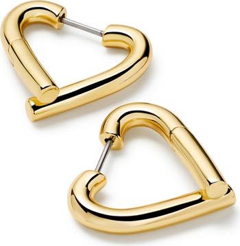 ana luisa アナルイサ ピアス 14K GOLD KEILAN Heart Earrings ana luisa アナルイサ ピアス 14K GOLD KEILAN Heart Earrings