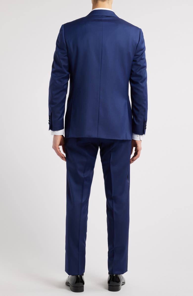 Canali Siena Regular Fit Blue Super 130s Wool Tuxedo, Alternate, color, Bright Blue