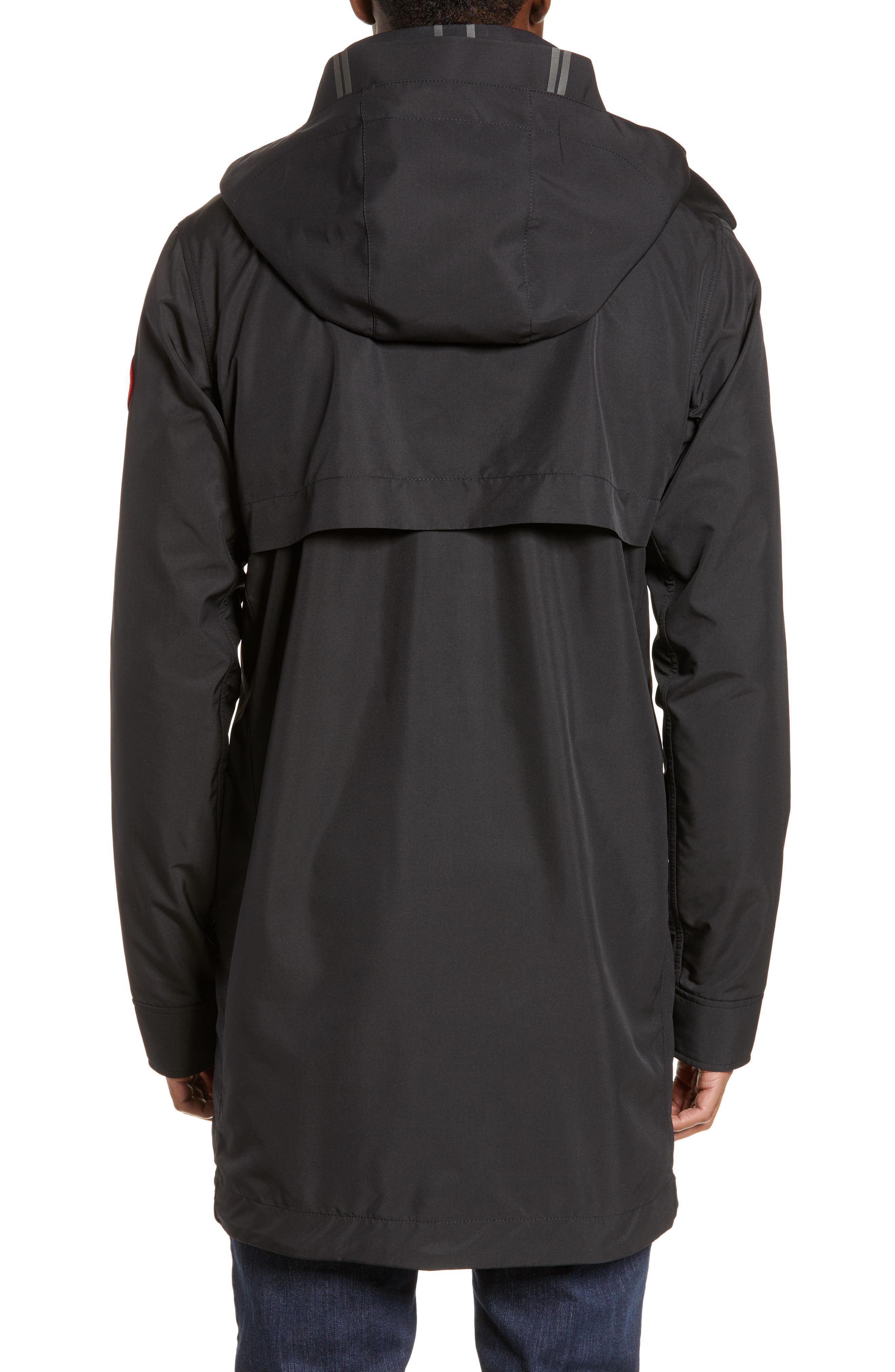 Crew Trench Jacket with Removable Hood (Men) | Nordstrom