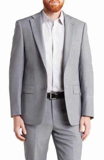 Calvin Klein Medium Grey Slim Stretch Suit Jacket
