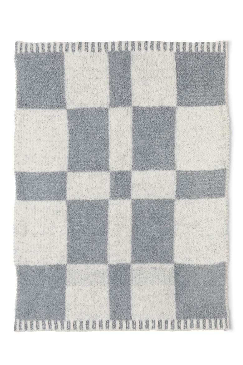 CozyChic® Check Stroller Blanket, Alternate, color, MOONBEAN/ CREAM