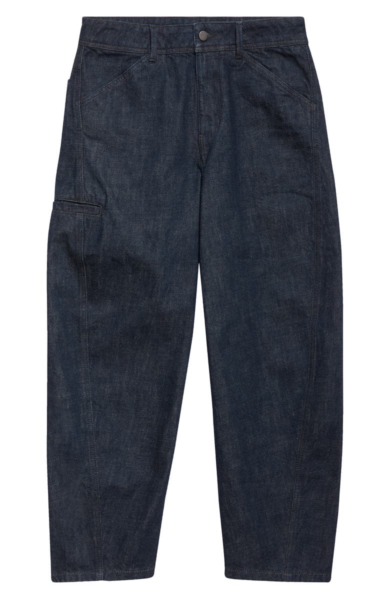 Lemaire Twisted Seam Workwear Jeans, Alternate, color, Denim Indigo