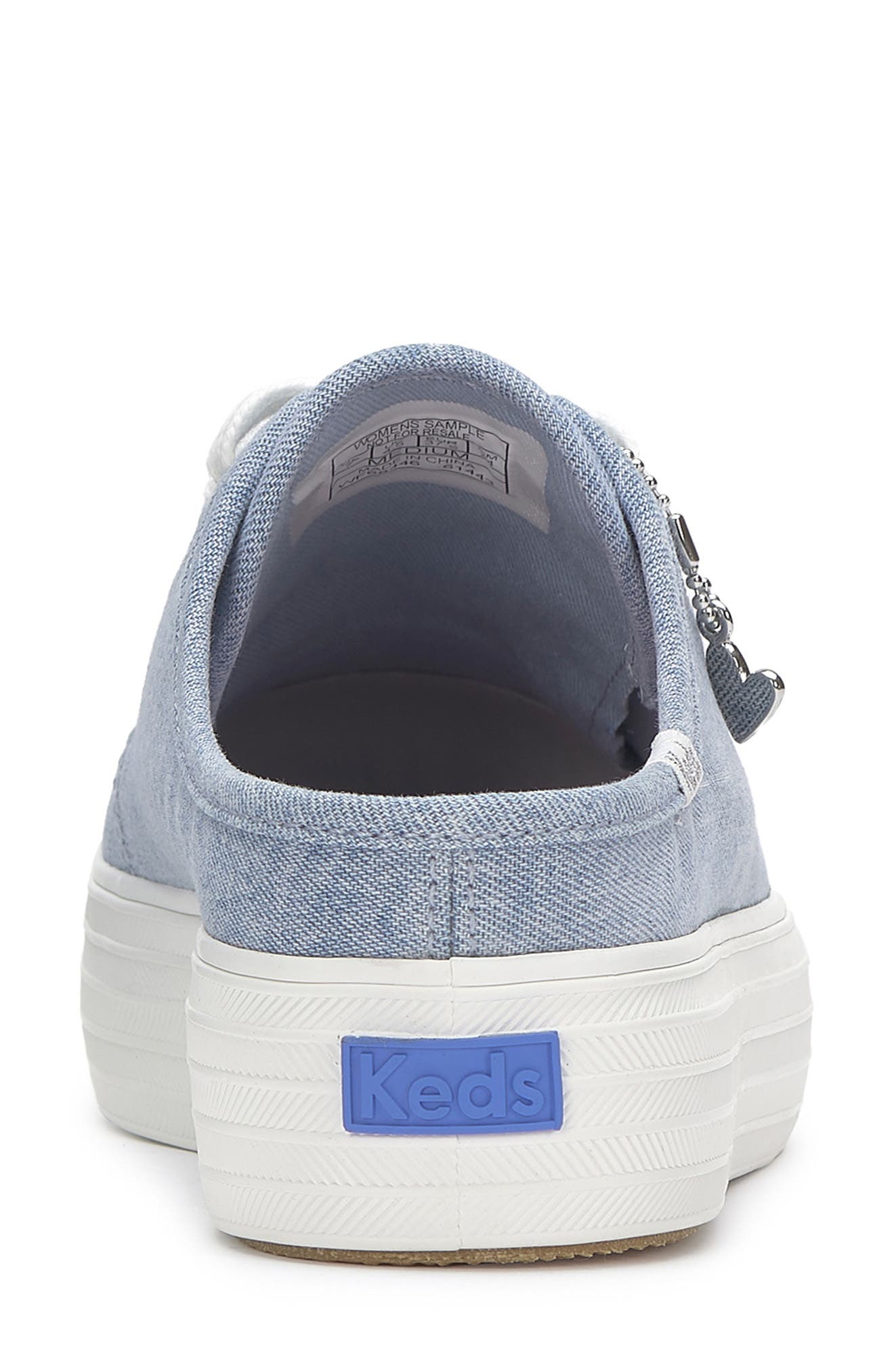 Triple Kick Mule, Alternate, color, LIGHT BLUE