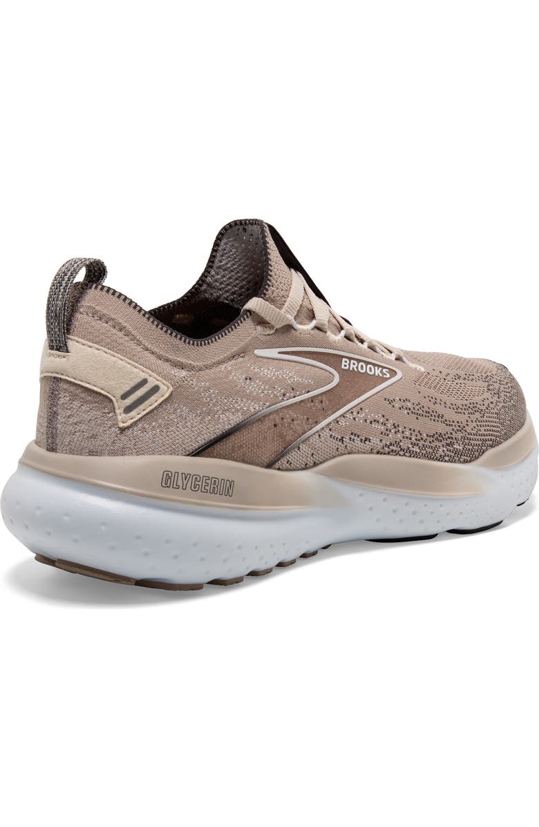 Brooks Glycerin StealthFit 21 Running Shoe, Alternate, color, Chateau Grey/ Forged Iron