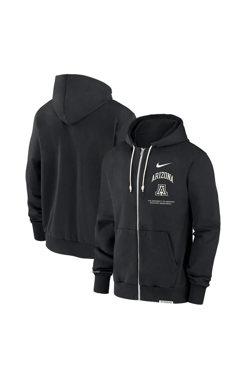 Nike Men's Nike Black Arizona Wildcats On-Court Performance Full-Zip Hoodie, Alternate, color, 
