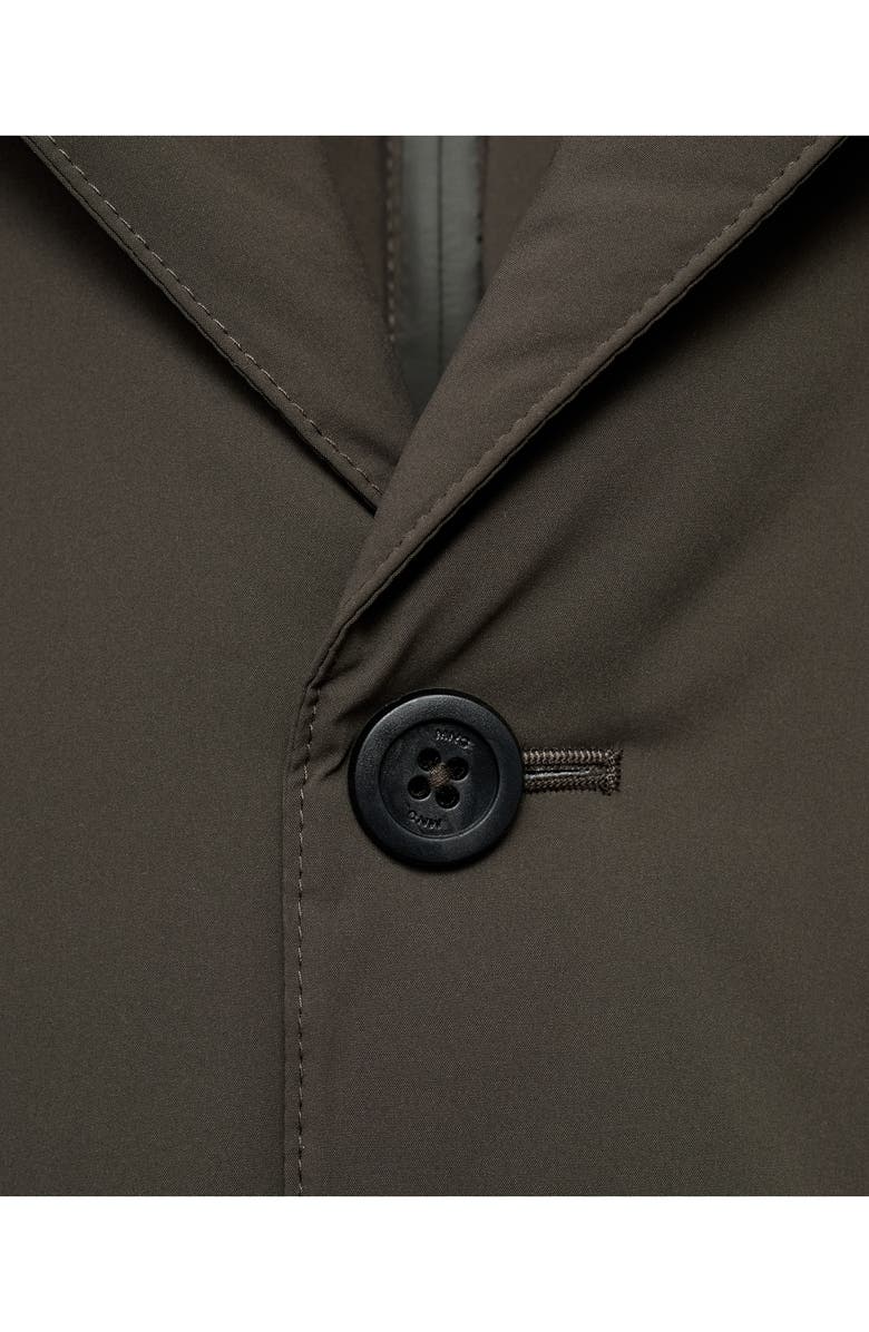 MANGO Packable Waterproof Thermolite<sup>®</sup> Bib Jacket, Alternate, color, Medium Brown