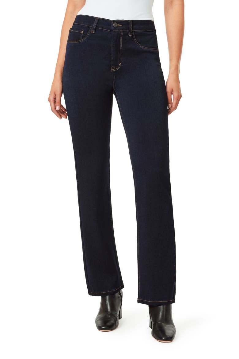 Liquid High Waist Mini Bootcut Jeans, Main, color, RINSE