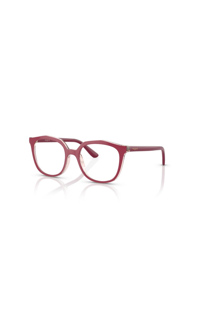 45mm Irregular optical glasses, Main, color, Pink
