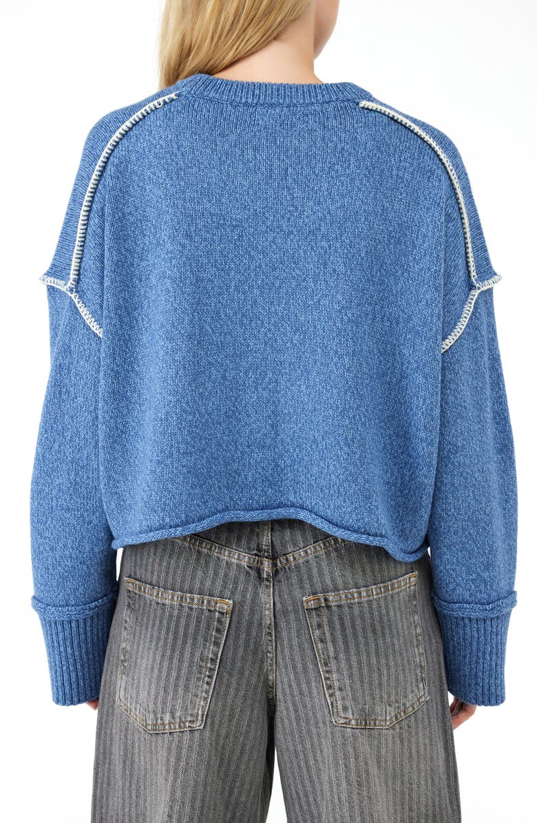 BDG Urban Outfitters Marled Boyfriend Sweater, Alternate, color,