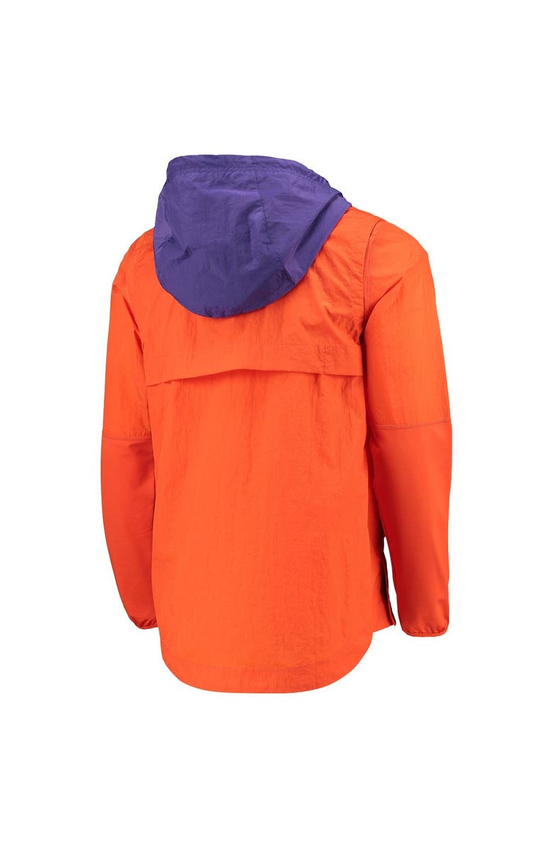Nike Men's Nike Orange/Purple Clemson Tigers Player Quarter-Zip Jacket, Alternate, color, 