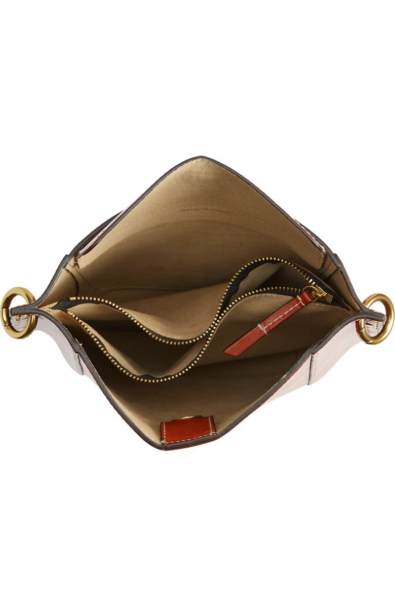 Isabel Marant Oskan Leather Crossbody Bag, Alternate, color,