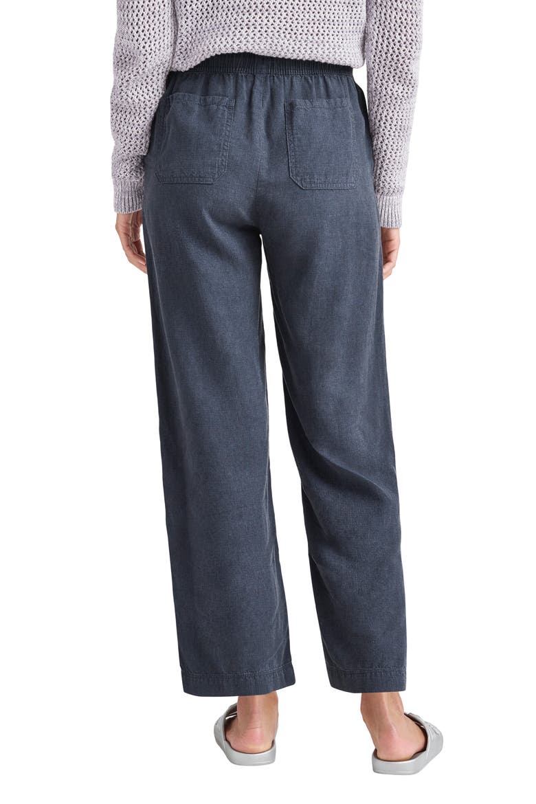 Angie Crop Wide Leg Pants, Alternate, color, NAVY