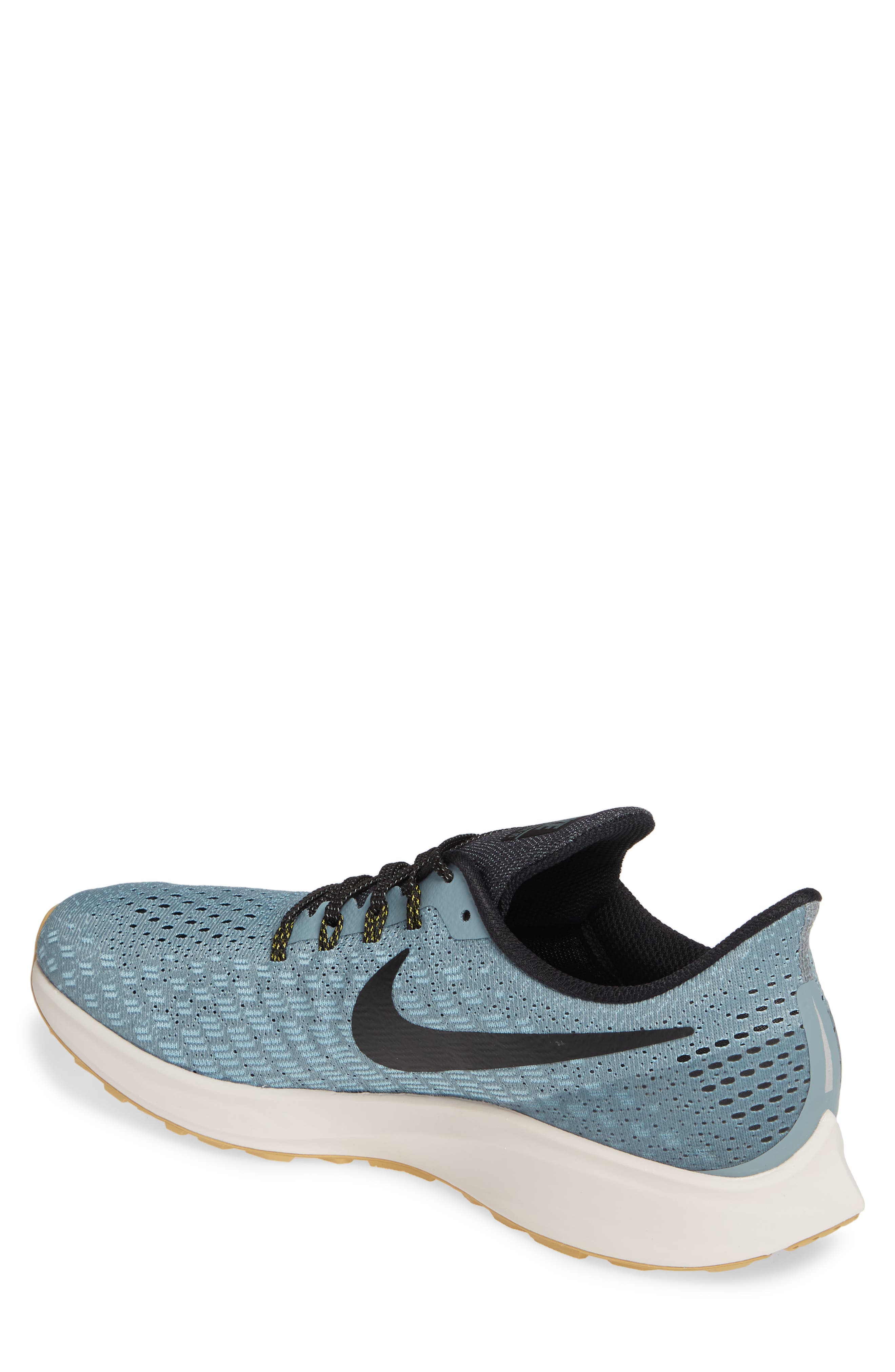 Air Zoom Pegasus 35 Running Shoe, Alternate, color, AVIATOR GREY/ BLACK/ BLUE FURY
