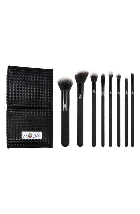 Pro On-the-Go 8-Piece Makeup Brush Set