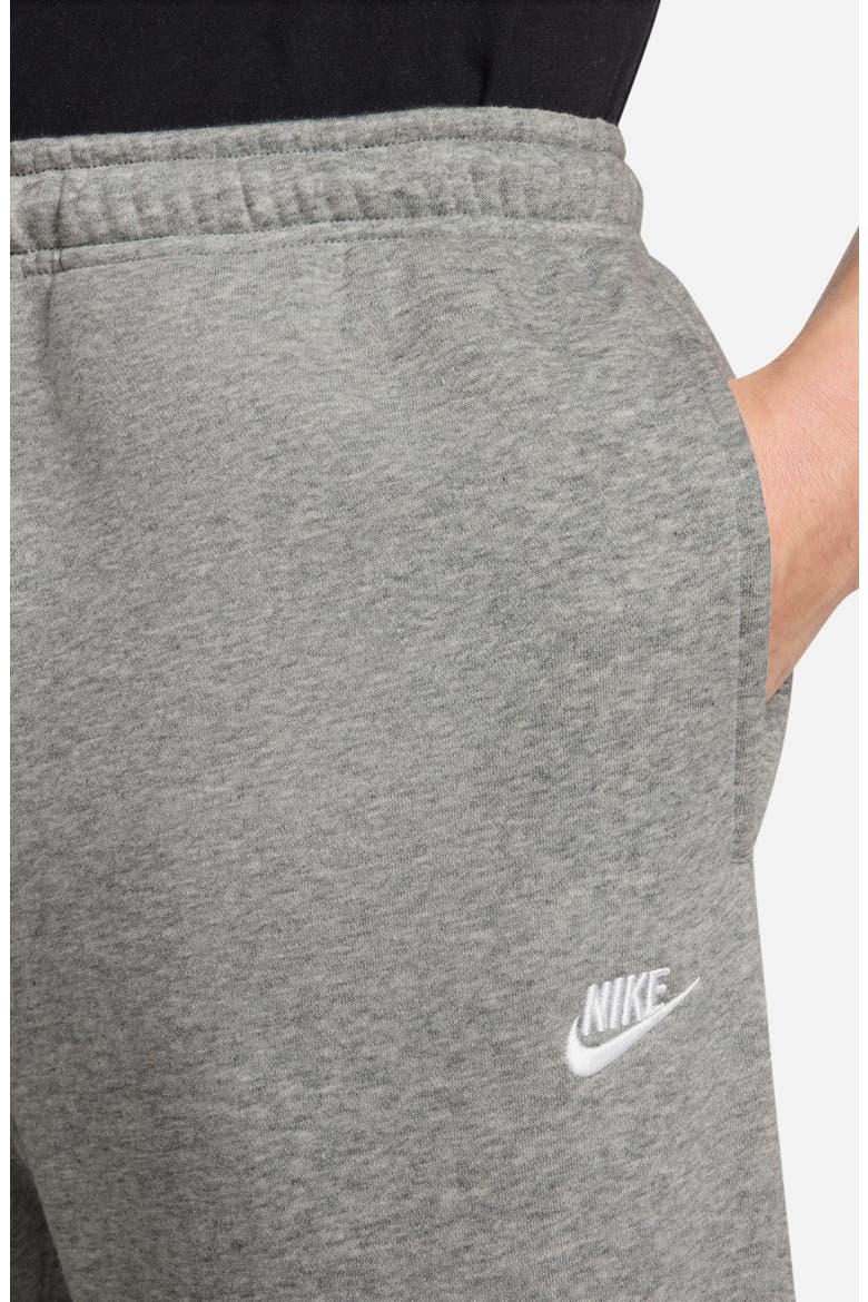 Club Fleece Bungee Pants, Alternate, color, DARK GREY HEATHER/ LIGHT GREY