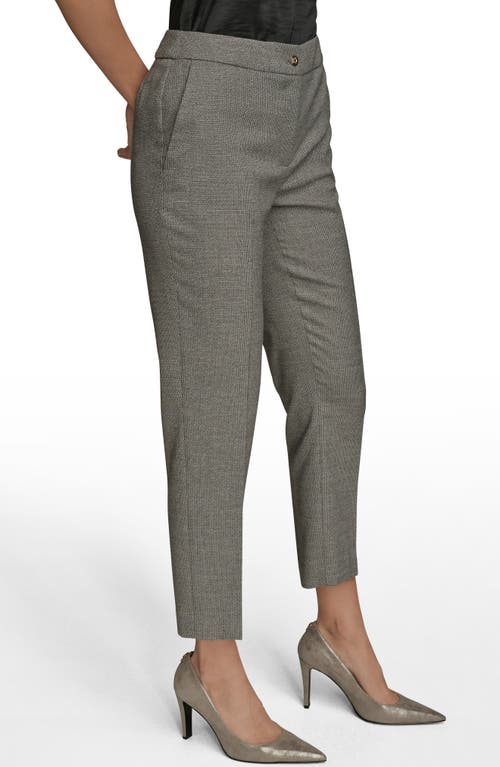 Donna Karan New York Slim Fit Ankle Pants In Gray