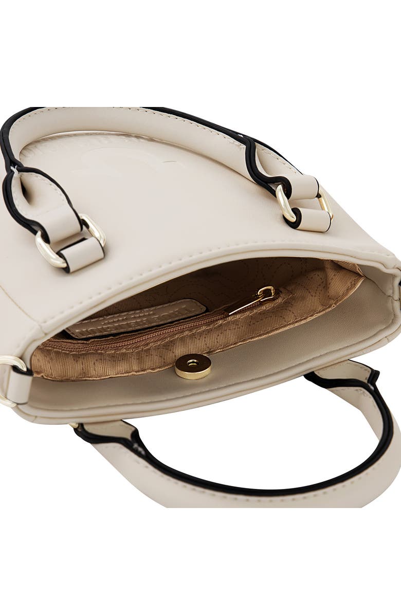 True Religion Mini Love Crossbody Bag, Alternate, color, Bone