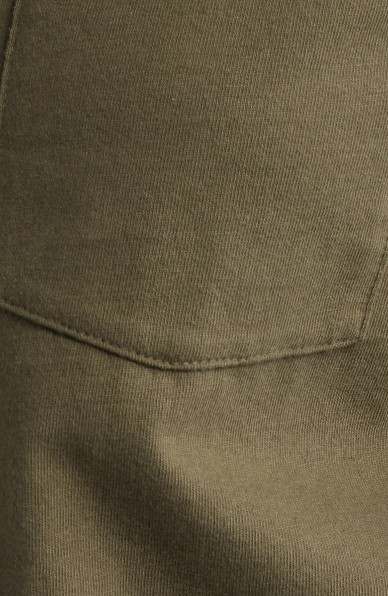 Caslon<sup>®</sup> Knit Button-Up Shirt, Alternate, color, Olive Sarma