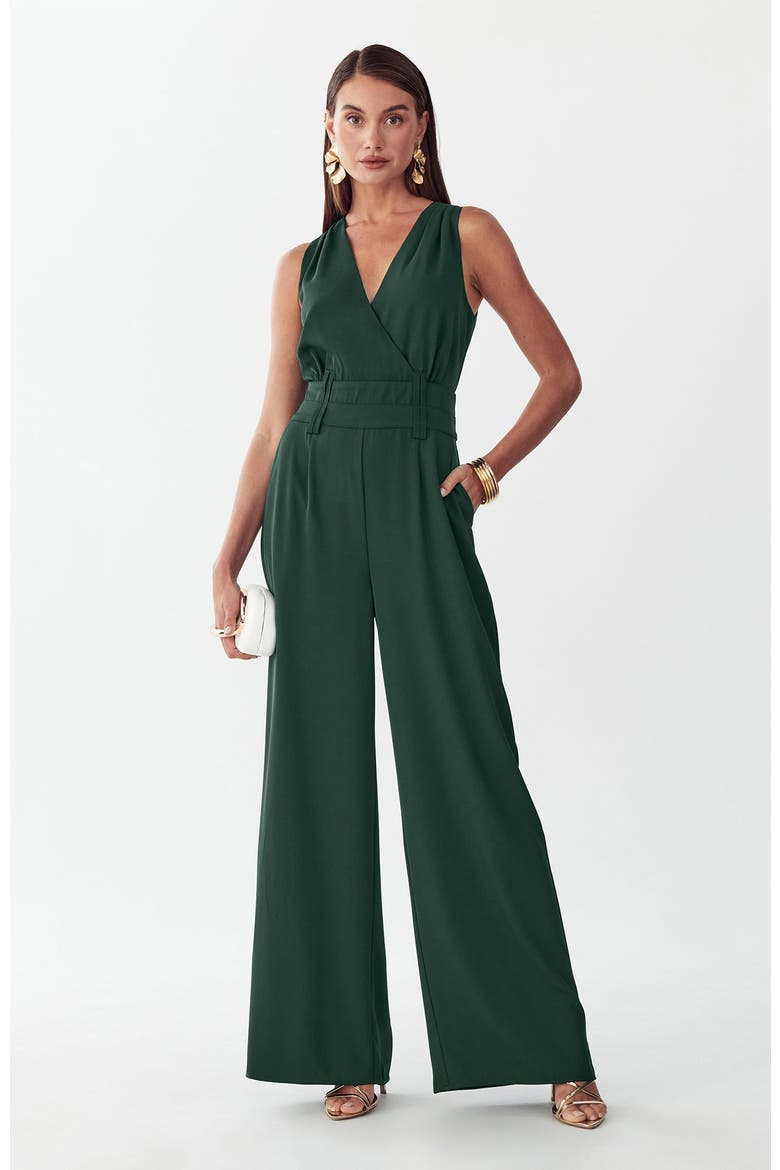 Glade Jumpsuit, Alternate, color, Emerald