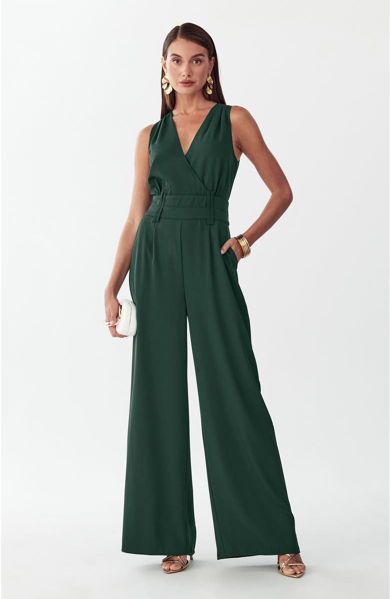 BWLDR Glade Jumpsuit, Alternate, color, Emerald