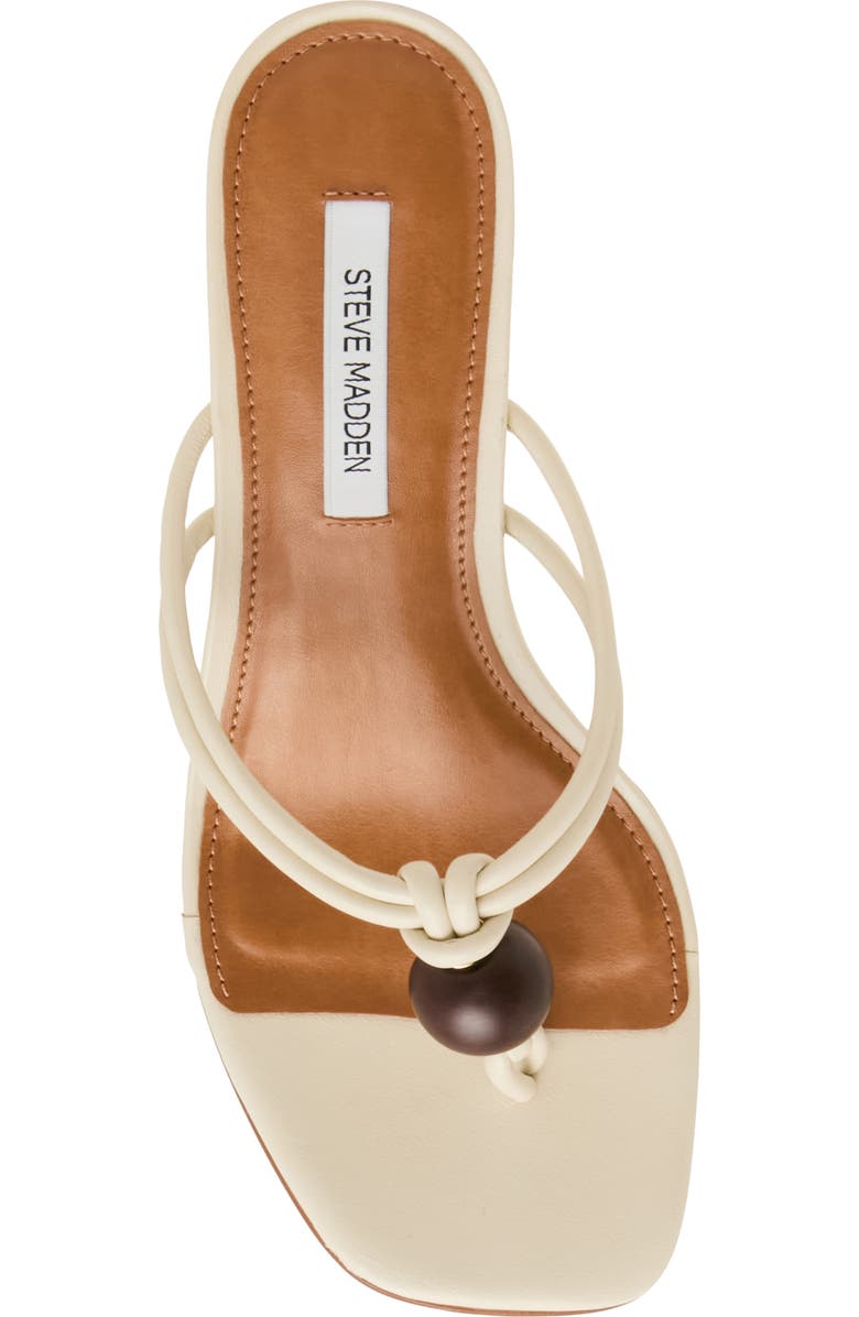 Steve Madden Remedy Block Heel Sandal, Alternate, color, Bone Leather