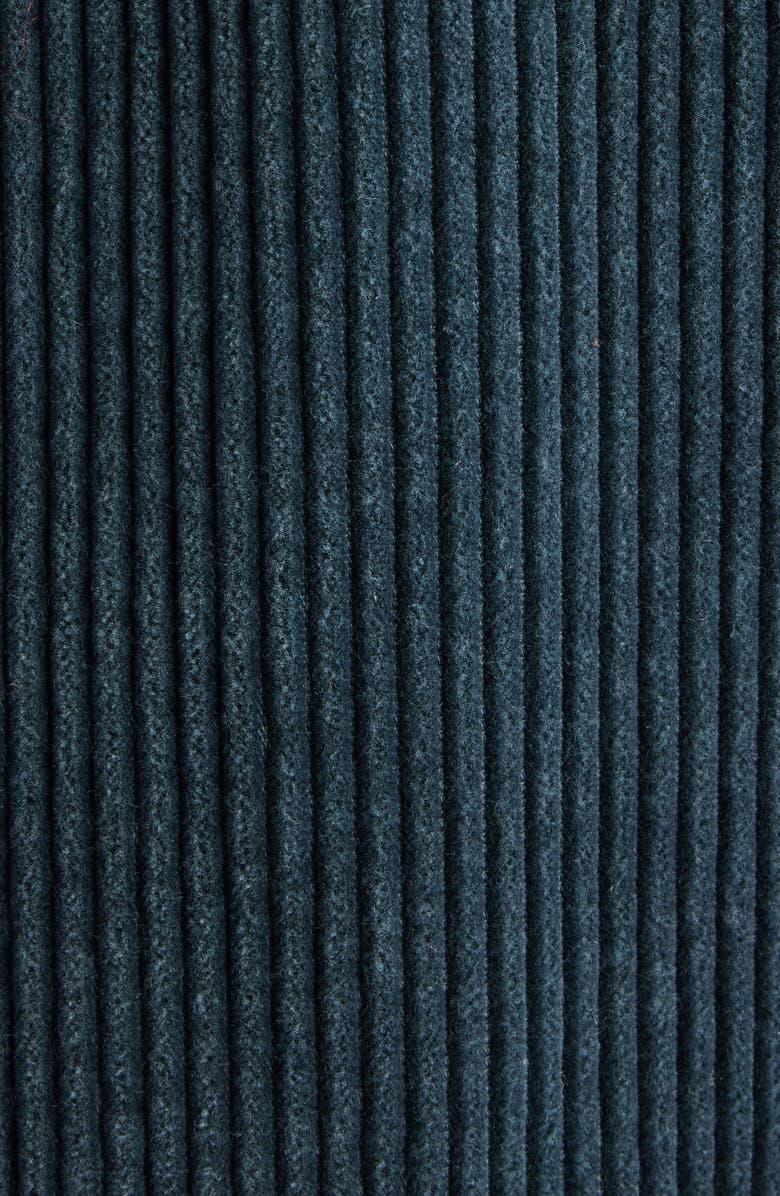 Isabel Marant Nelvil Oversize Corduroy Button-Up Jacket, Alternate, color, Storm Blue