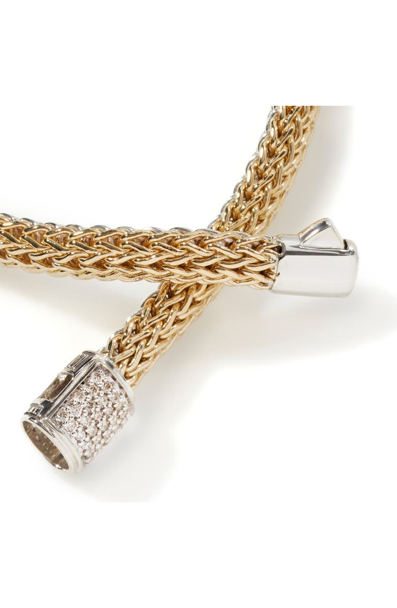 John Hardy Classic Chain Bracelet, 5mm, Alternate, color, Gold/Silver