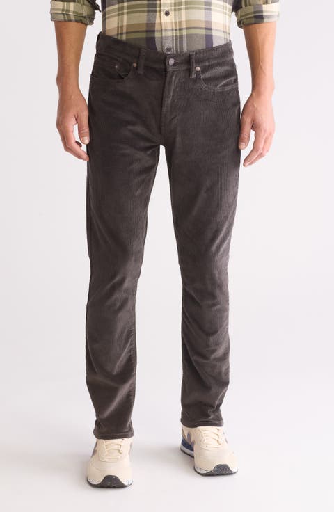 121 Slim Straight Corduroy Pants