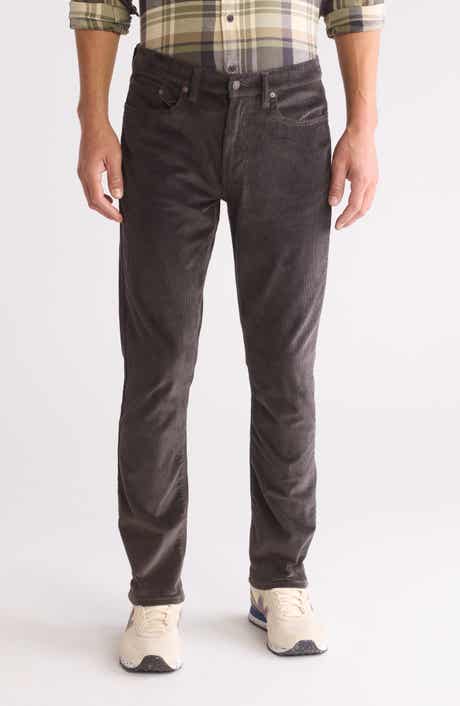 Lucky Brand 121 Slim Straight Corduroy Pants