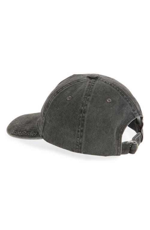 ACNE STUDIOS ACNE STUDIOS HEART CHARM COTTON TWILL BASEBALL CAP