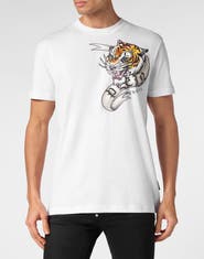 PHILIPP PLEIN T-Shirt Round Neck Ss Tattoo Men