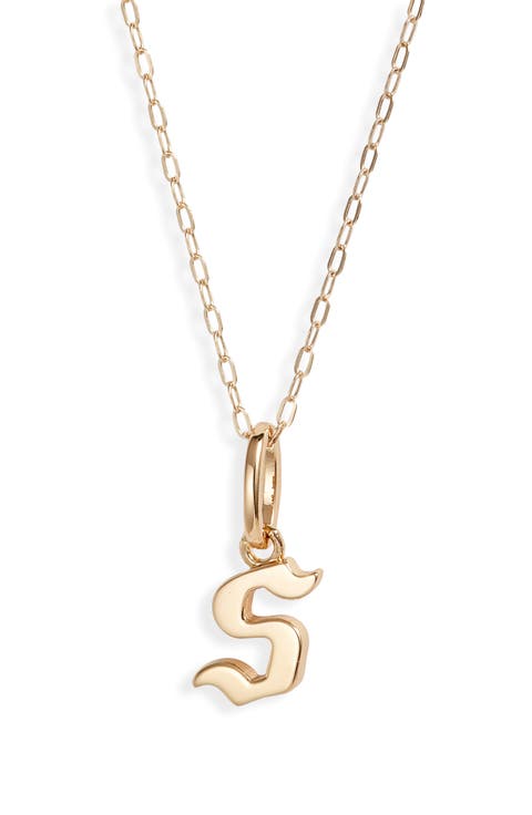 Sophie Customized Initial Pendant Necklace
