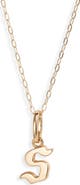 MIRANDA FRYE Sophie Customized Initial Pendant Necklace