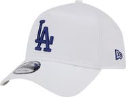 New Era Men's New Era White Los Angeles Dodgers TC A-Frame 9FORTY Adjustable Hat
