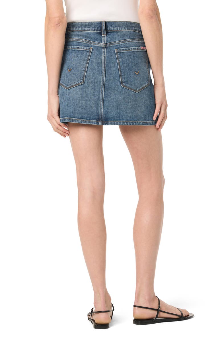 Hudson Jeans Denim Miniskirt, Alternate, color,