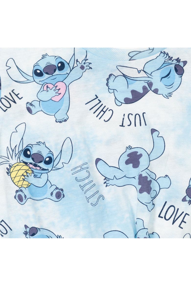 Lilo & Stitch 2-Pack Short Sleeve T-Shirts, Alternate, color, Stitch Light Blue