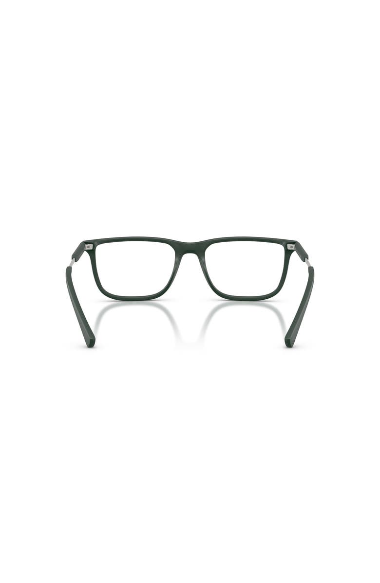 Armani Exchange 54mm Rectangle optical glasses, Alternate, color, Green