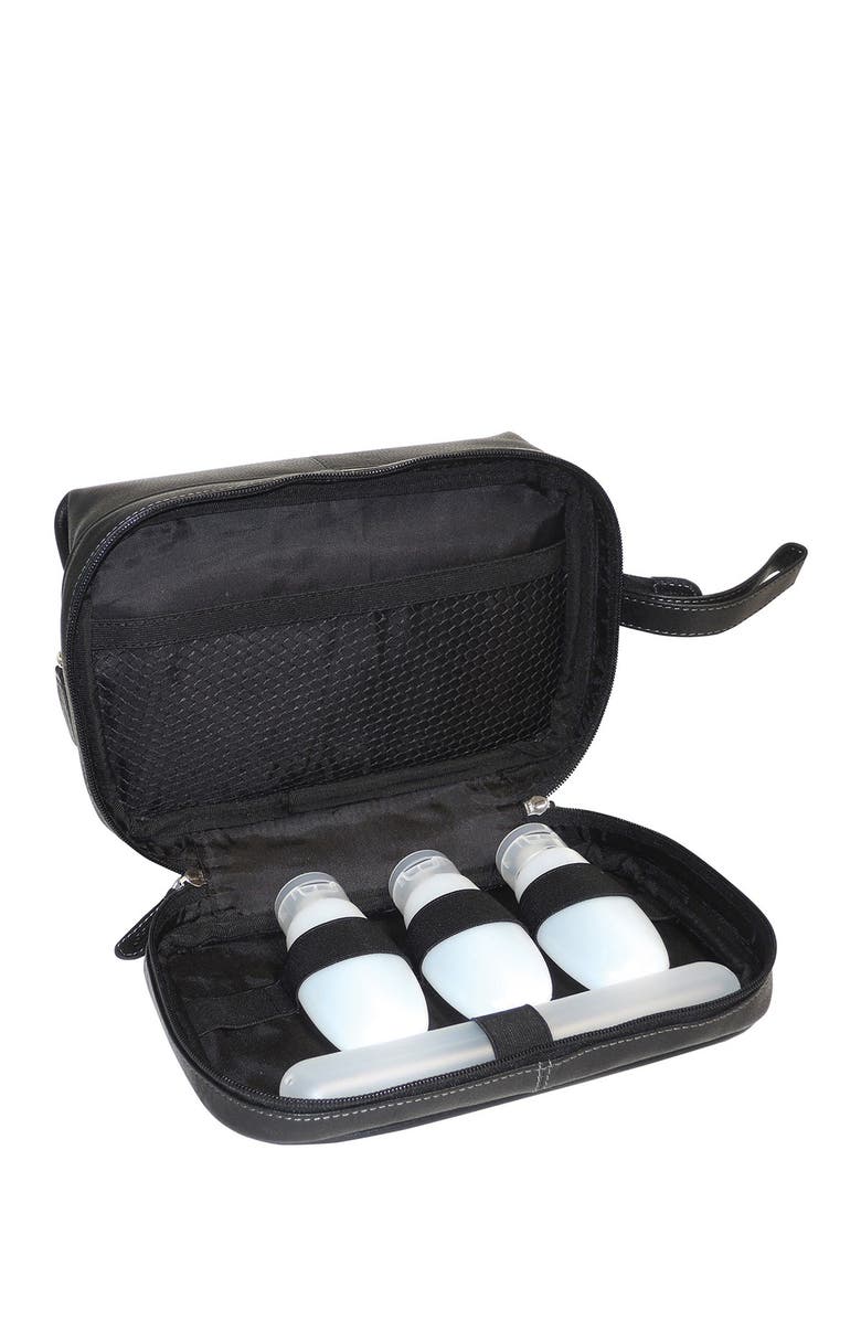 BUXTON Country Saddle Bottom Zip Dopp Travel Kit, Alternate, color,