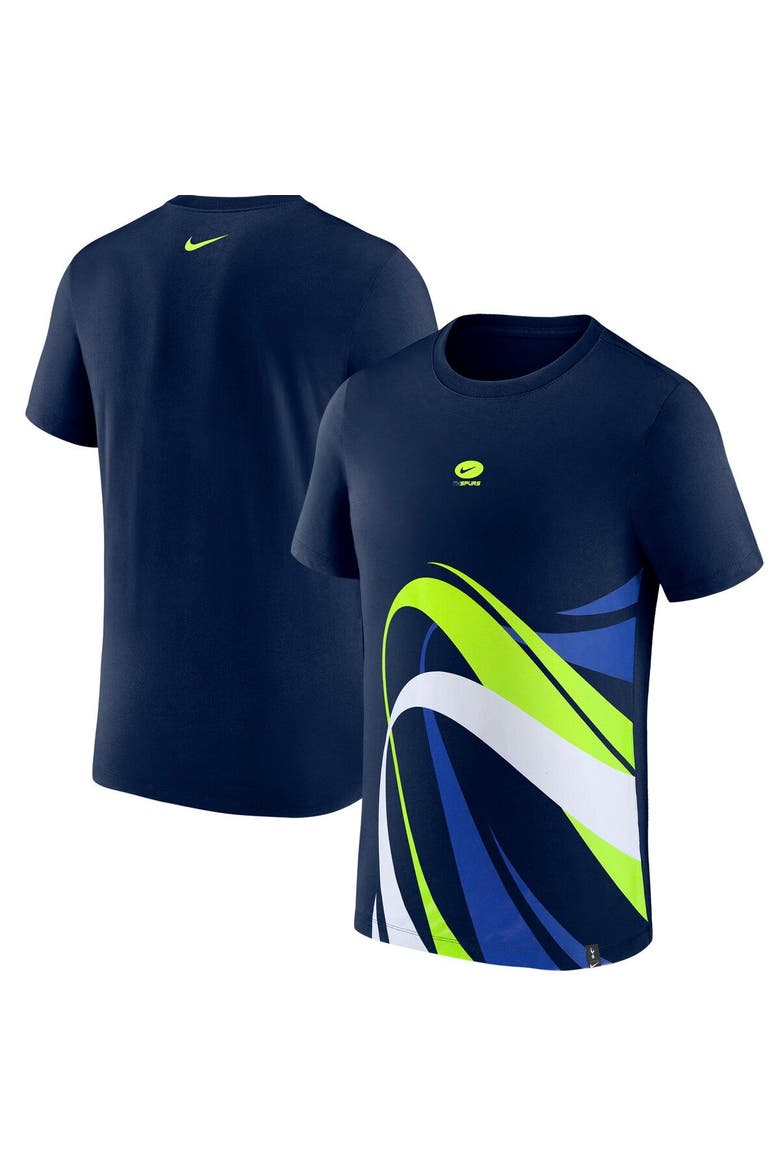 Men's Nike Navy Tottenham Hotspur Ignite T-Shirt, Main, color, Navy