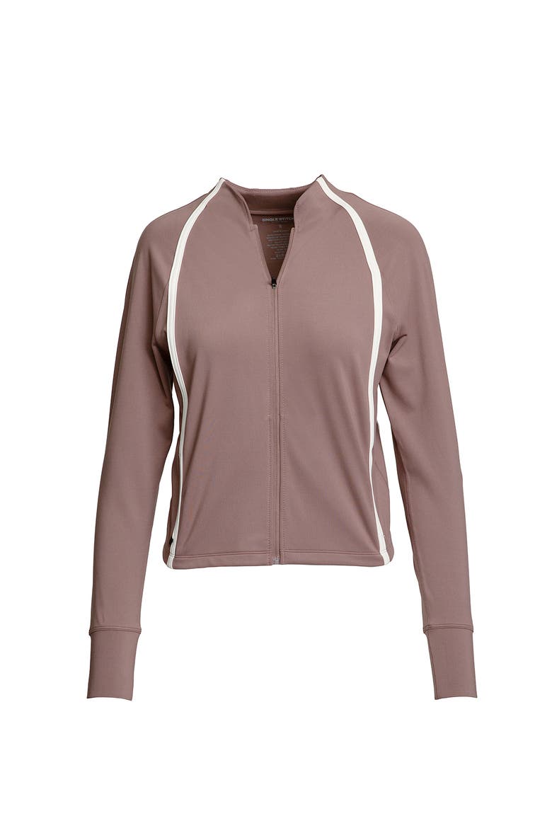 Active Full Zip Jacket, Alternate, color, Sparrow