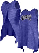 New Era Women's New Era  Purple Baltimore Ravens  Space Dye Active Tank Top