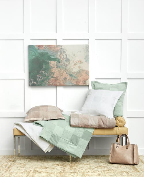 Elisabeth York Pia Natural Throw Blanket In Neutral