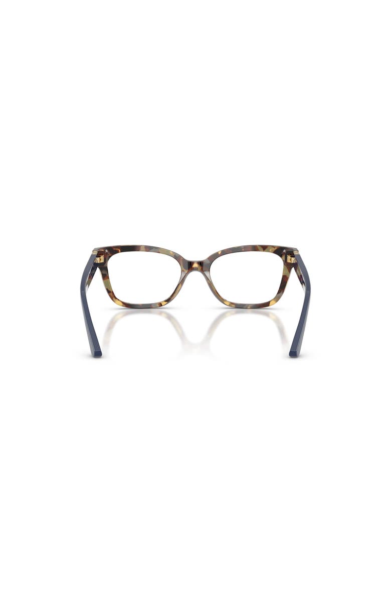 Tory Burch 52mm Square optical glasses, Alternate, color, Brown