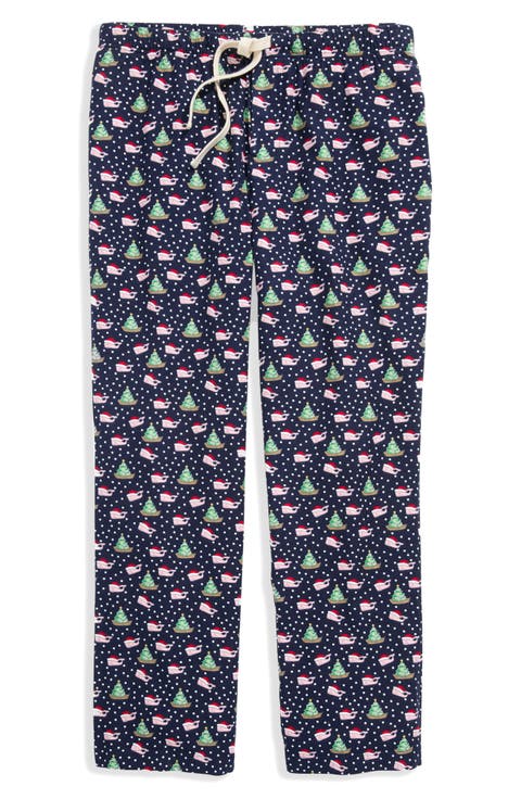 Holiday Print Flannel Lounge Pants