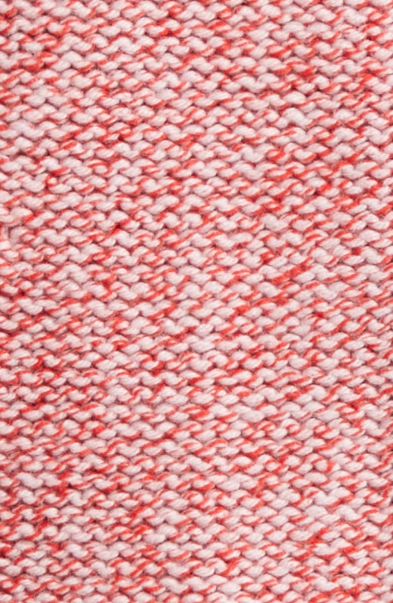 Marimekko Aamu Unikko Wool Cardigan, Alternate, color, Red Melange