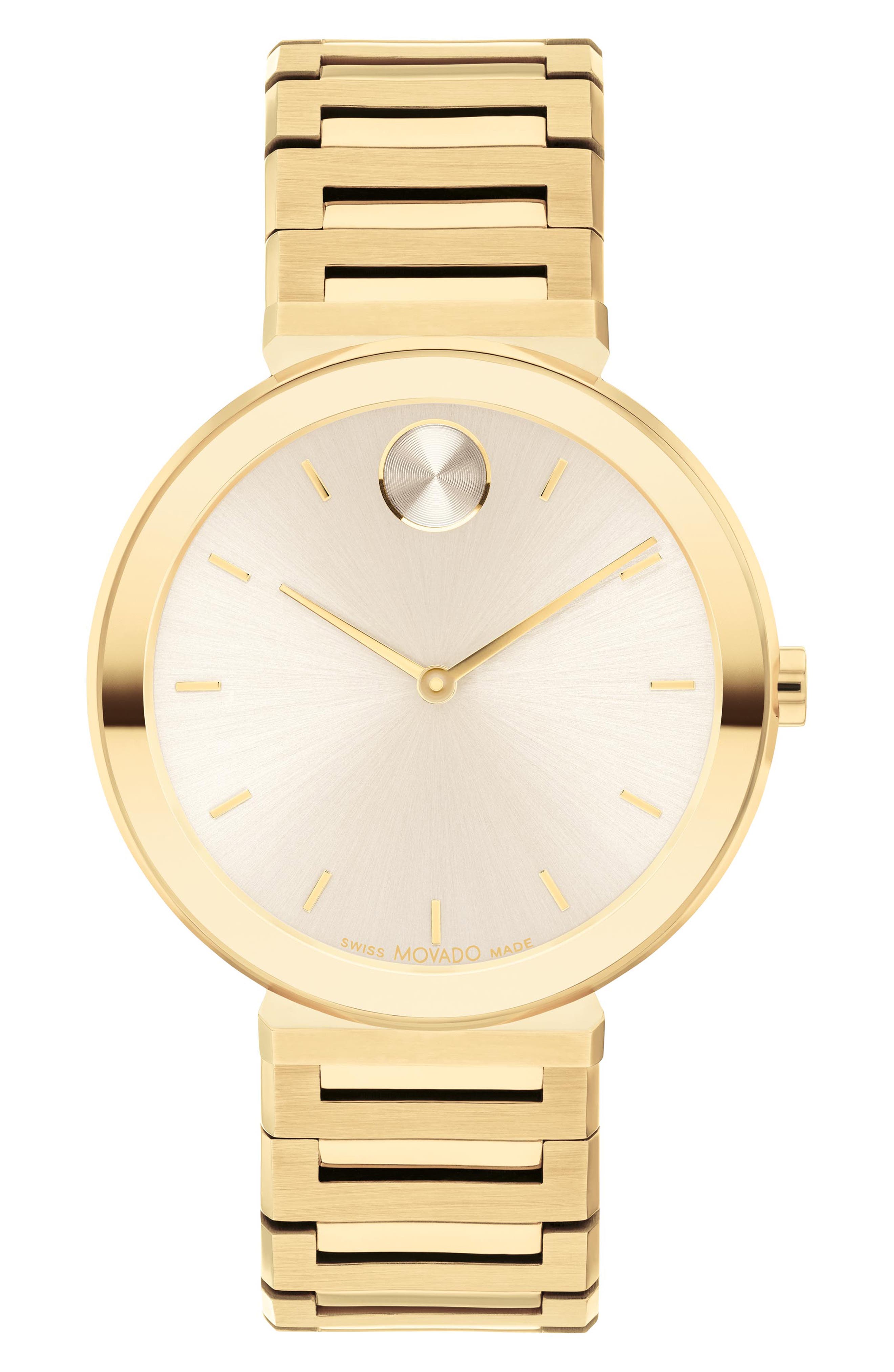 movado rose gold watch nordstrom