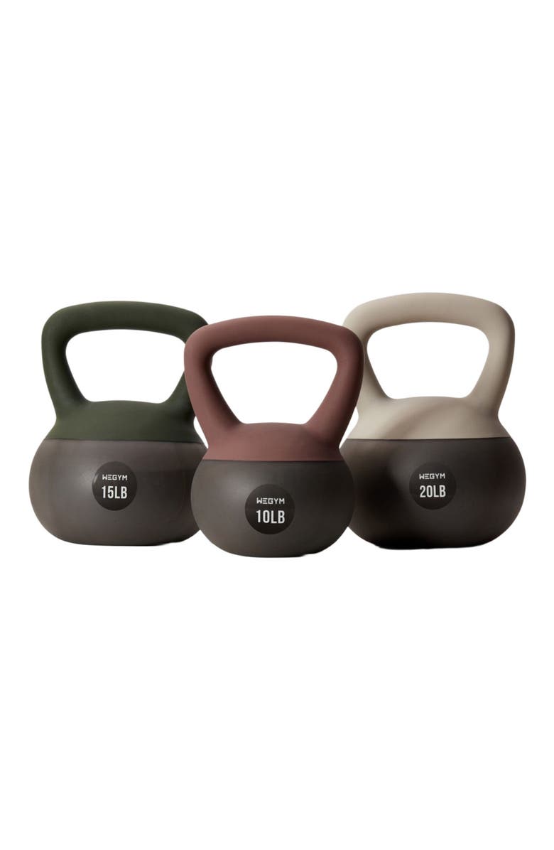WeGym Soft Kettlebell 3pc Set, Main, color, Multi